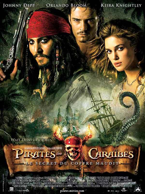 Pirates des Caraïbes - Le secret du coffre maudit - Affiche