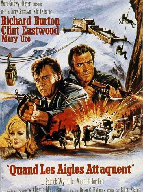 Quand les Aigles attaquent - Affiche