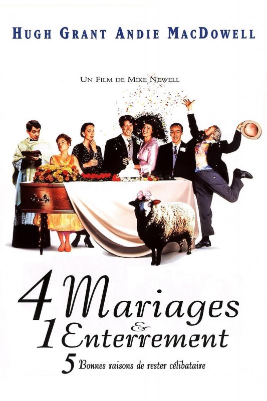 Quatre mariages et un enterrement - Affiche