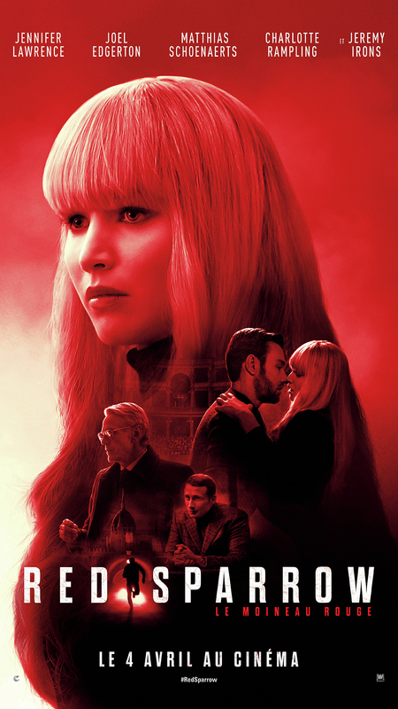 Red Sparrow - Affiche