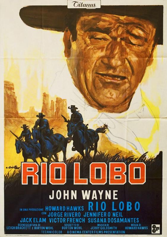Rio Lobo - Affiche