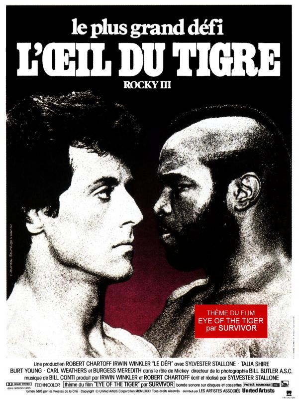 Rocky 3 : L'oeil du tigre - Affiche