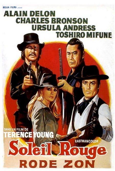 Soleil rouge - Affiche