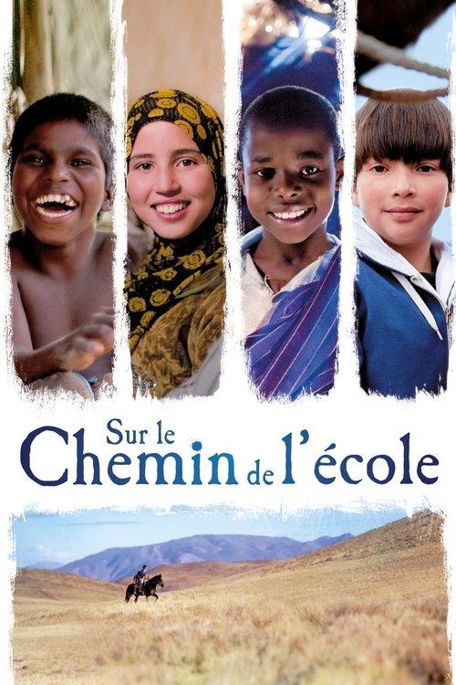 Sur le chemin de l'école - Affiche