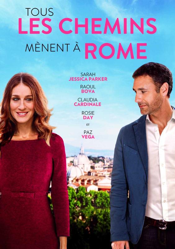 Tous les chemins mènent à Rome - Affiche
