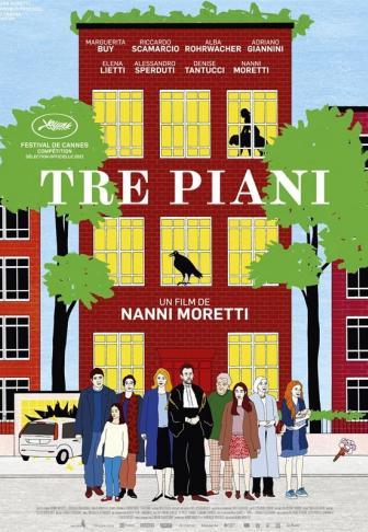 Tre piani - Affiche