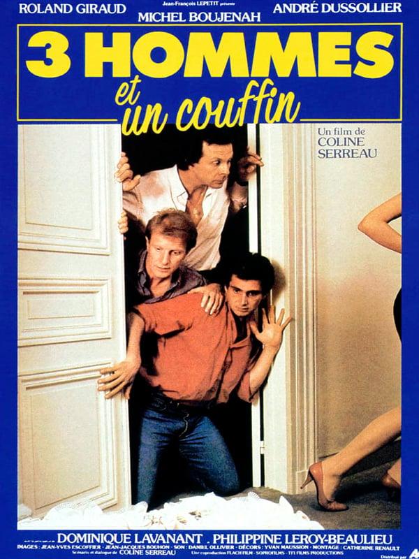 Trois hommes et un couffin - Affiche