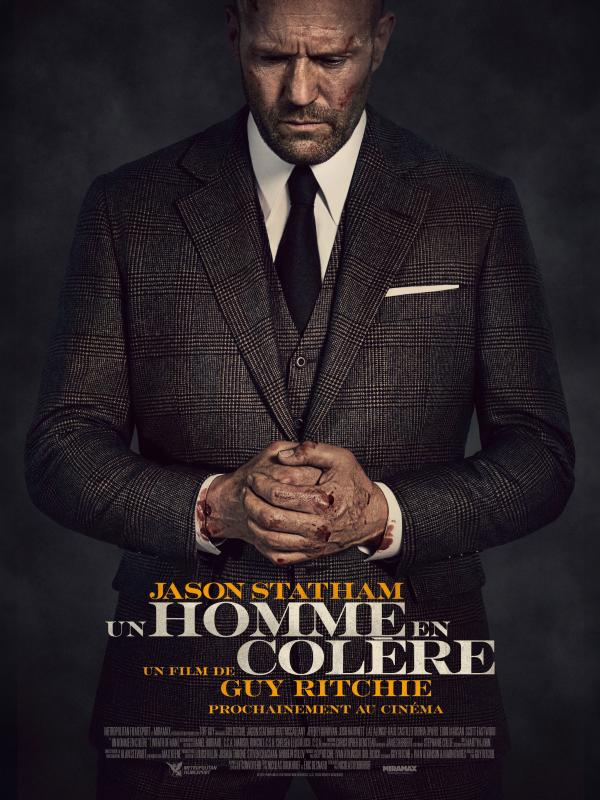 Un homme en colère - Affiche