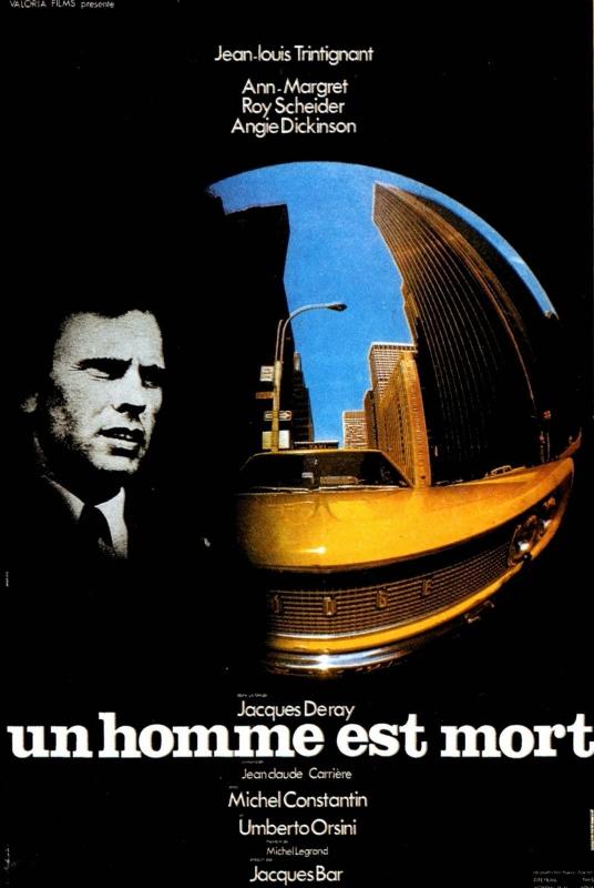 Un homme est mort - Affiche