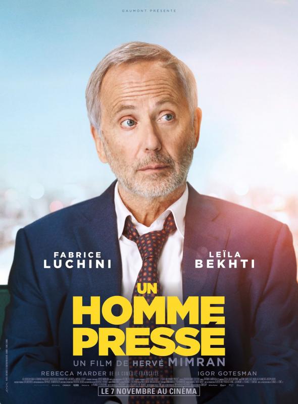 Un homme pressé - Affiche
