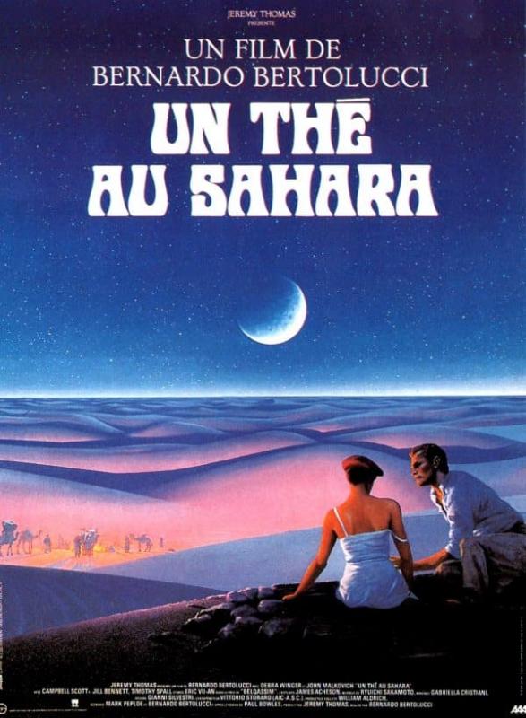Un thé au Sahara - Affiche