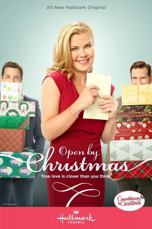 Une carte d'amour pour Noël - Affiche