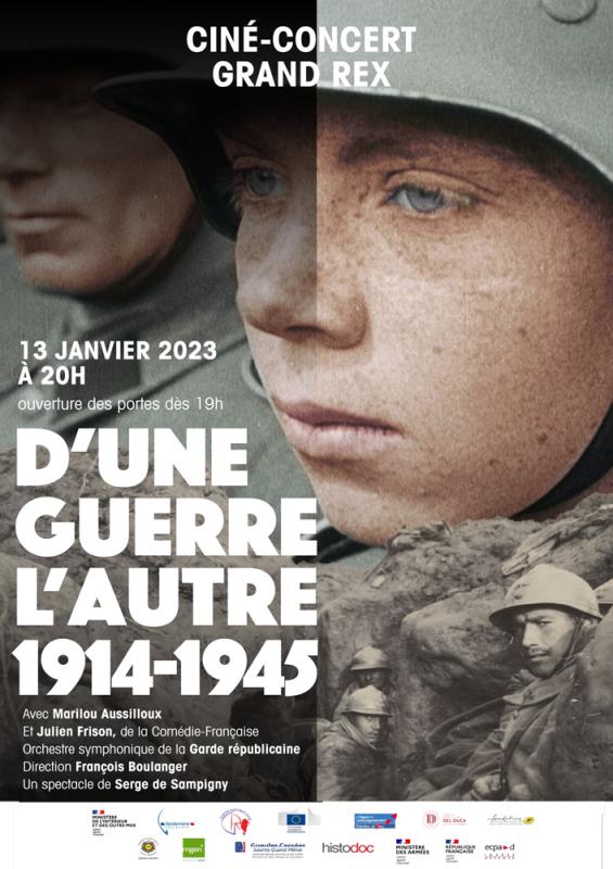 D'une guerre l'autre - Affiche
