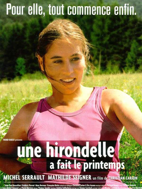 Une hirondelle a fait le printemps - Affiche