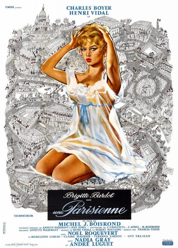 Une Parisienne - Affiche