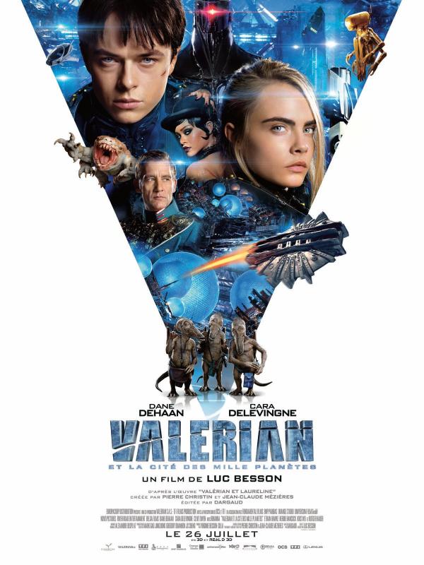Valérian et la Cité des mille planètes - Affiche