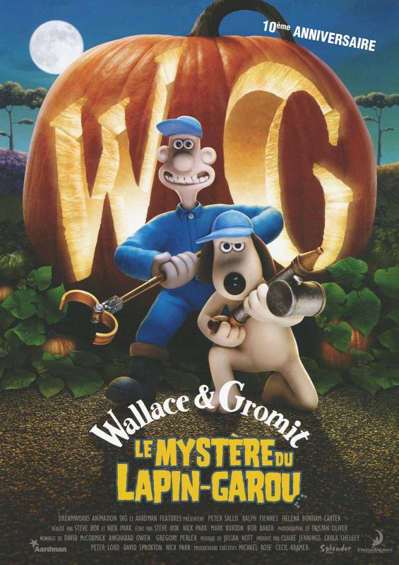 Wallace et Gromit : le mystère du lapin-garou - Affiche